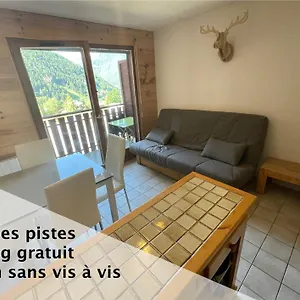  Appartement Le Pied Des Pistes A13, Joli Confort 4 Pers, Vue Vallée Imprenable, Draps Non Compris